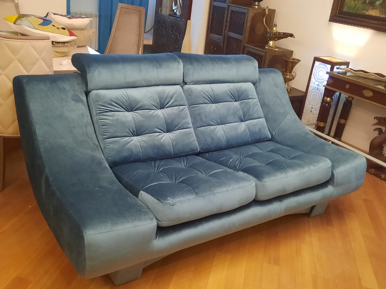 Обивка дивана на дому. Озерки